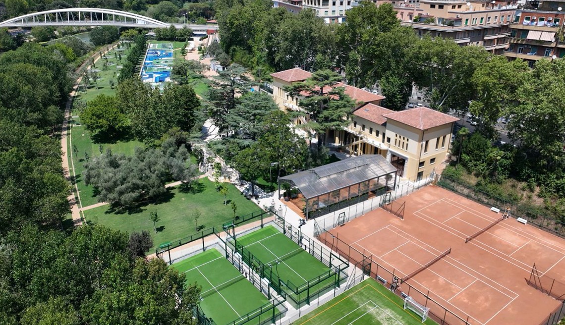 ARELonSITE Roma alla Casina sportiva e Parco fluviale di Poste Italiane