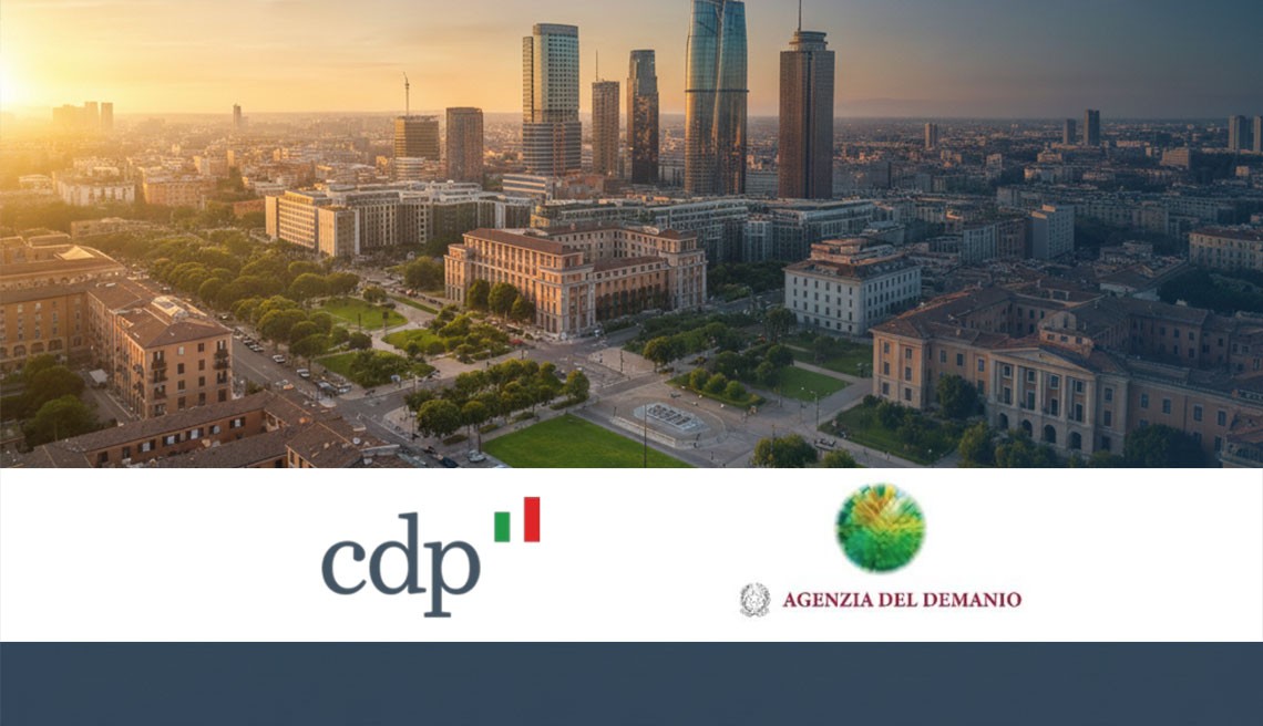 Intesa tra CDP e Agenzia del Demanio: al via il gruppo di lavoro sugli impatti della rigenerazione urbana