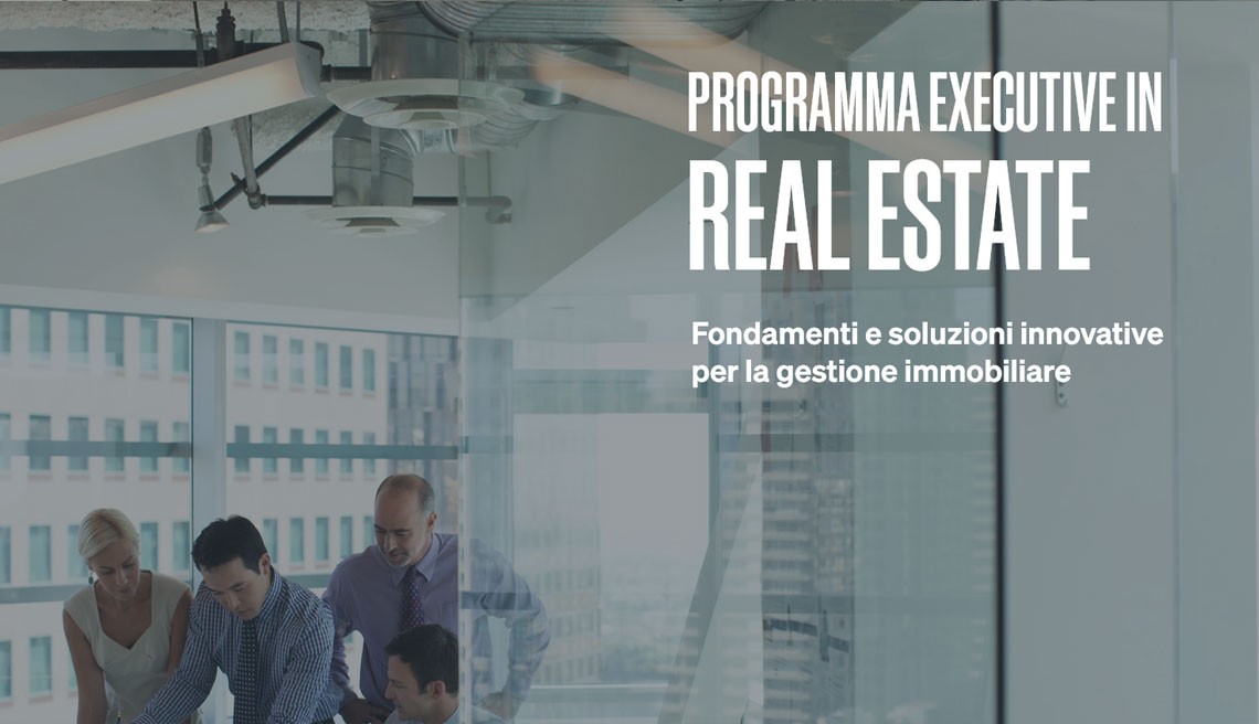 Patrocinio AREL del Master Executive in Real Estate del Politecnico di Milano