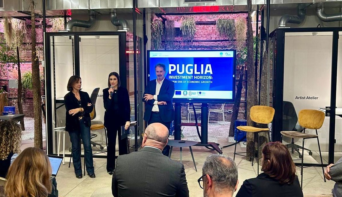 “Puglia Investment Horizon”: al via da Milano il roadshow sulla nuova stagione di investimenti della Regione