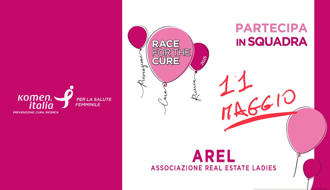 Race for the cure, iscriviti  alla race con la squadra AREL