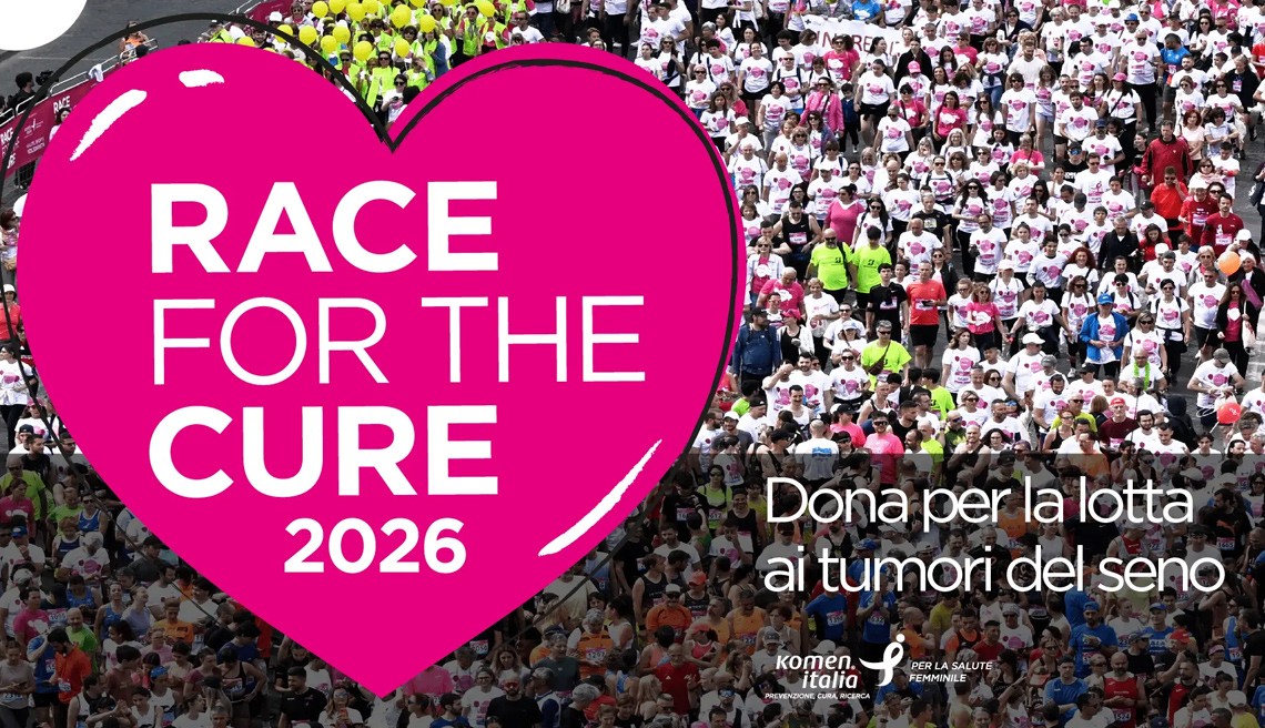 Race for the cure 2026, iscriviti  alla race con la squadra AREL