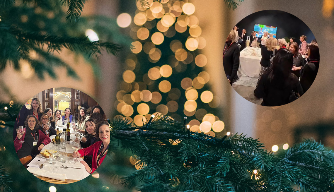 Tra Milano e Roma per brindare al Natale parlando del nuovo anno
