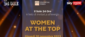 Women at the Top: un evento da non perdere