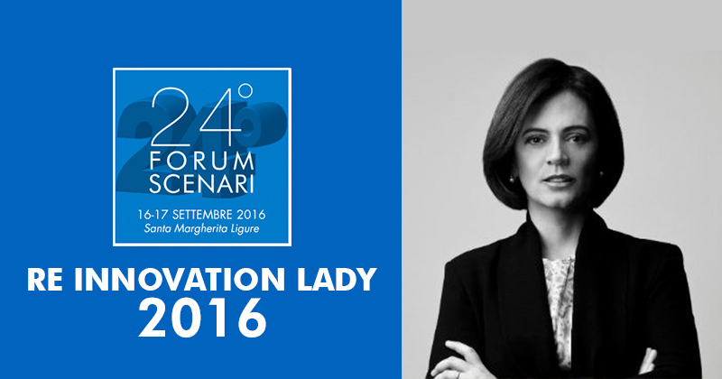 RE Innovation Lady 2016, la vincitrice