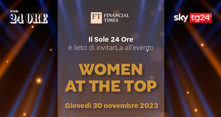 Women at the Top: un evento da non perdere